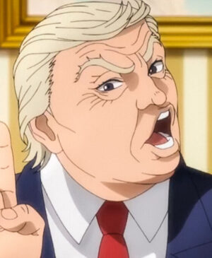 Donald Trump Becomes an Anime Character on Netflix, and the Scene Is Already Going Viral